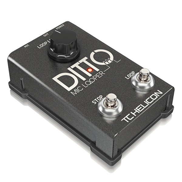 TC Helicon Ditto Mic Looper Vokal Efekt Pedalı